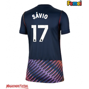 Tottenham Hotspur Savio #17 Tricou Fotbal Replică 2026-27 Femei Deplasare